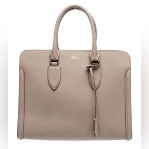 Alexander McQueen Taupe Tote Bag
